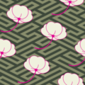 Free blossom oriental texture patterns