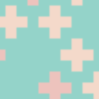 Free bold cross patterns