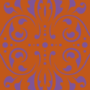 Free curly vector damask patterns