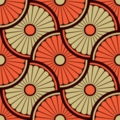 Free dharma wheel interlock patterns