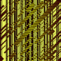 Free drip hazard lines in space patterns