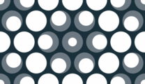 Free eyeball dot hex patterns