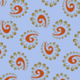 Free fractal paisley patterns