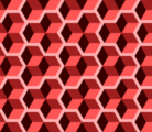 Free geometric cubes patterns