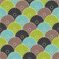 Free japanese fan wheel wave patterns