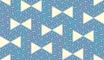 Free oriental geomtric ribbon patterns
