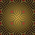 Free oriental interlinking squares patterns