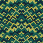 Free rainbow symmetric peeks patterns