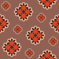 Free retro abstract flower patterns