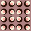 Free retro disc tile patterns