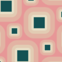 Free retro rounded square patterns