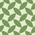 Free simple woven leaves patterns