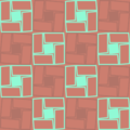 Free skew rectangles patterns