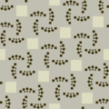 Free square shell patterns